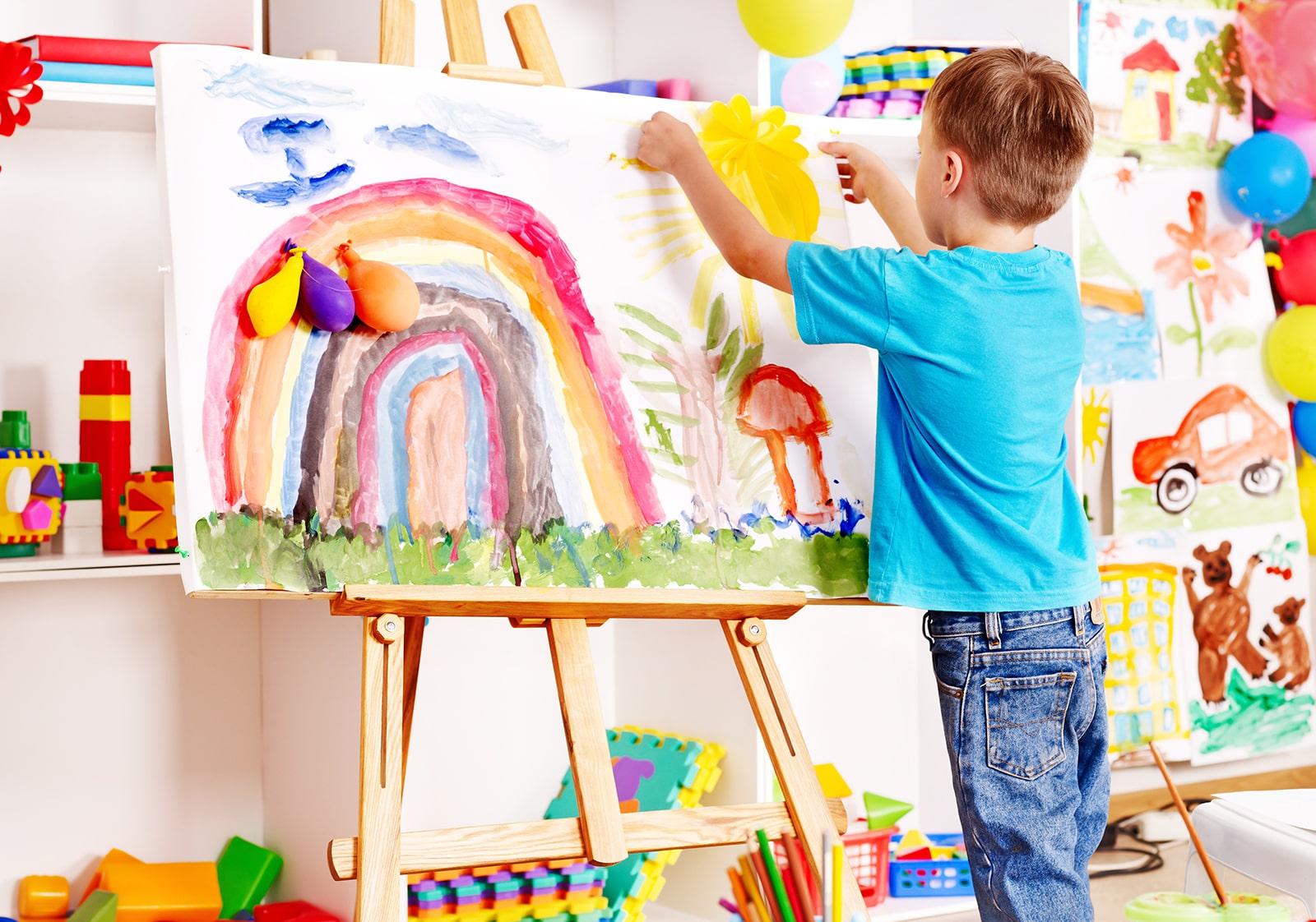 Drawing, coloring, and painting